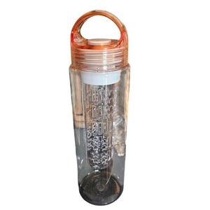 Orange White Clear Fruit Tea Infuser Water Bottle – Insulated Travel Cup New‎